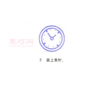 手表简笔画如何画 来看手表简笔画画法
