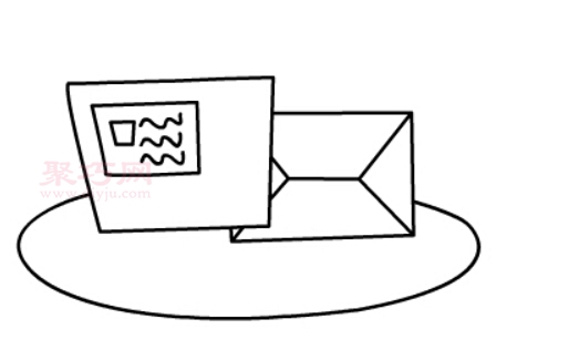 信封怎么画简单又漂亮 信封简笔画教程